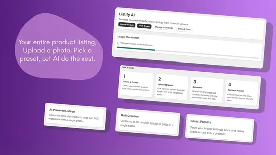 Listify AI screenshot
