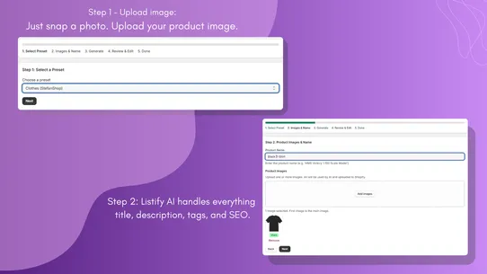Listify AI screenshot