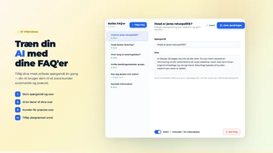 Viden ‑ AI Chatbot screenshot
