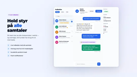 Viden ‑ AI Chatbot screenshot