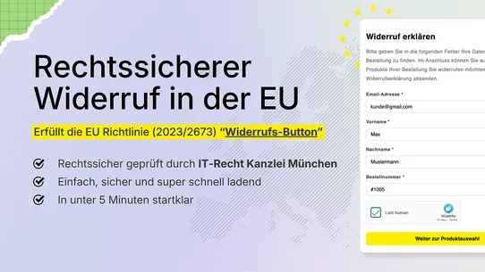 EU Widerruf Pro screenshot