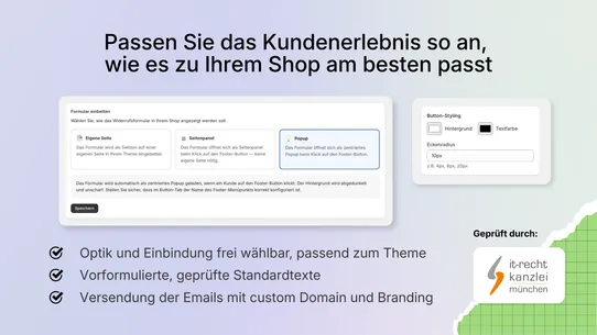 EU Widerruf Pro screenshot