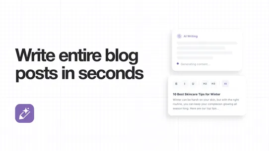 AutoWrite: Auto AI Blog Posts screenshot