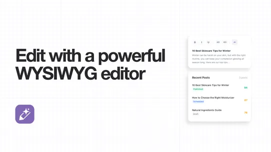 AutoWrite: Auto AI Blog Posts screenshot