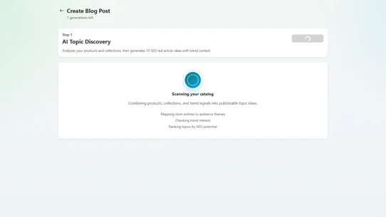 BlogPilot AI – SEO Blog Writer screenshot