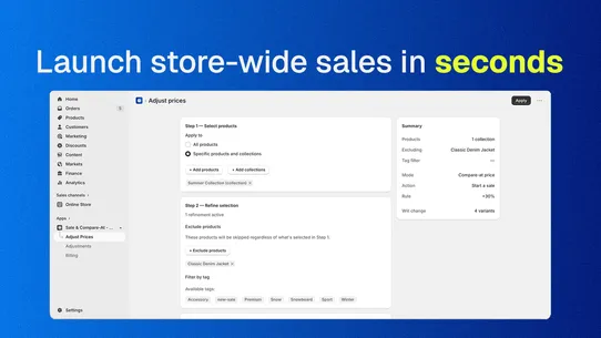 No Brainer: Sale &amp; Compare‑At screenshot