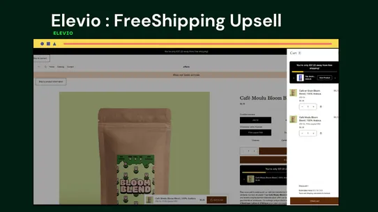 Elevio : FreeShipping Upsell screenshot