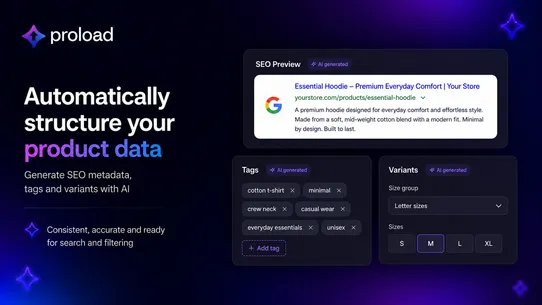 Proload AI: Product Upload screenshot