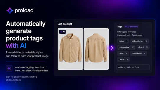 Proload AI: Product Upload screenshot