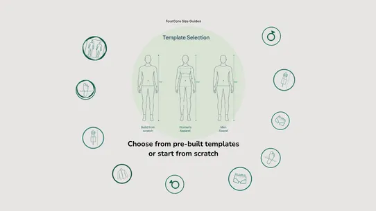 FourCore Size Guides screenshot