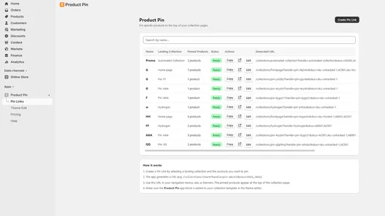 SalePilot: Product Pin screenshot