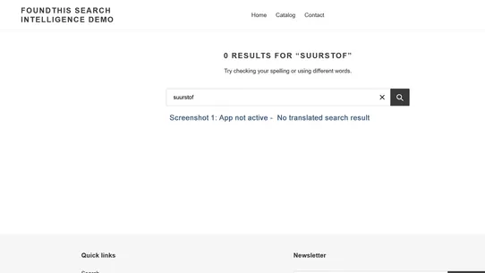 FoundThis Search Intelligence screenshot