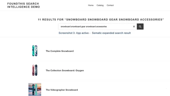 FoundThis Search Intelligence screenshot