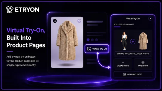 Etryon Virtual Try‑On screenshot