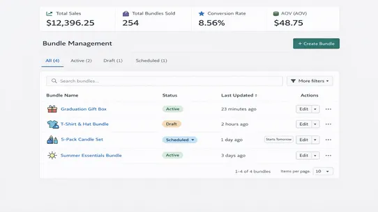 BundleBee ‑ Bundles &amp; Upsells screenshot