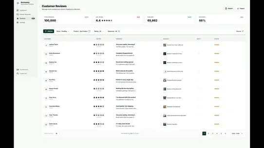 Reviewley screenshot
