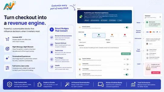 Nudge ‑ Checkout Optimizer screenshot