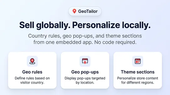 GeoTailor screenshot