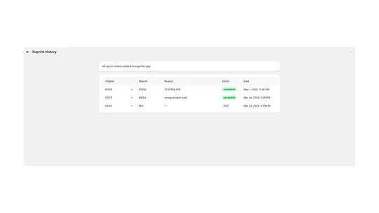 Reprint Vault | Order Reprints screenshot