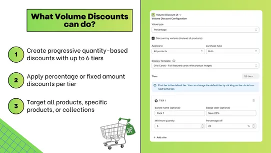 DMJ Volume Discount screenshot