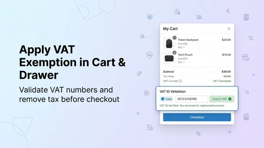 VATify ‑ Smart EU VAT Exempt screenshot