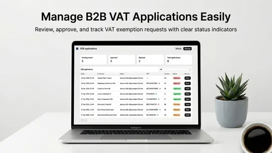VATify ‑ Smart EU VAT Exempt screenshot
