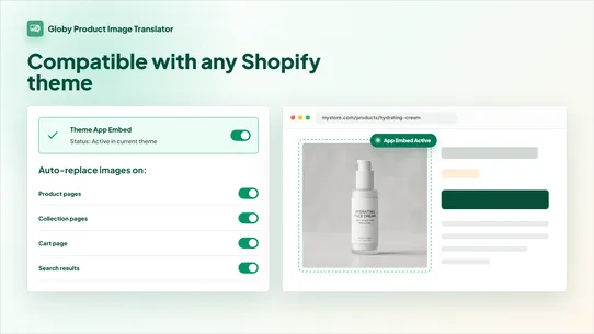 Globy Product Image Translator screenshot