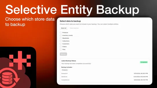 Akadenia Backup screenshot