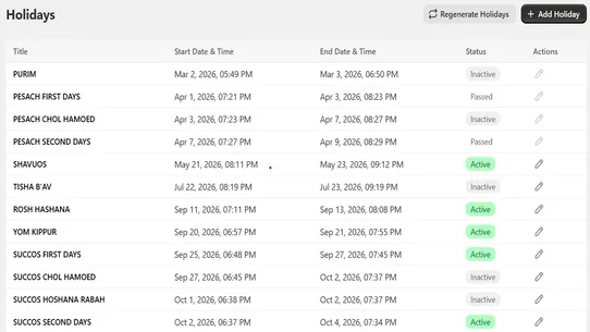 Shabbify screenshot