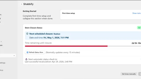 Shabbify screenshot