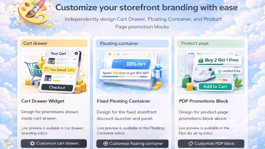 CartGift: BOGO ‑ Discounts screenshot