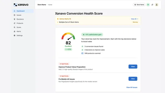 Xanavo Conversion Health screenshot