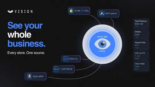 Vision: Analytics &amp; Reports screenshot