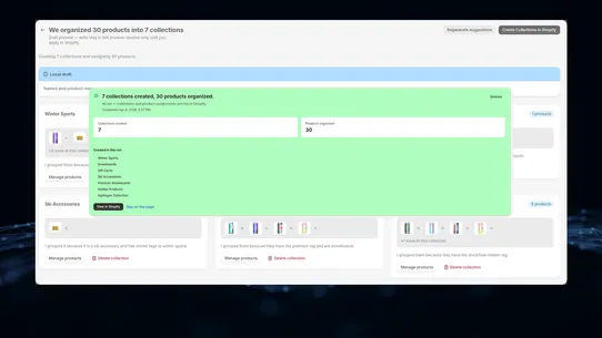 ColliomPro: AI Collection Make screenshot