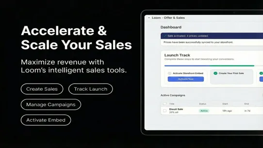 Loom ‑ Offers &amp; Sales screenshot