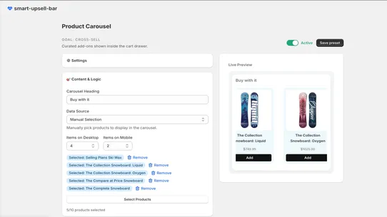 DobroCode: Smart Upsell screenshot