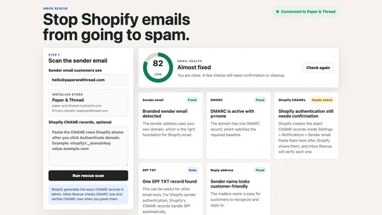 InboxRescue screenshot