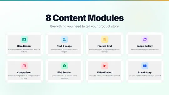 Product A+ Content ‑ OCS screenshot