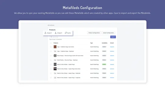 CrawlApps Custom Metafields screenshot