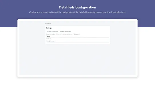 CrawlApps Custom Metafields screenshot