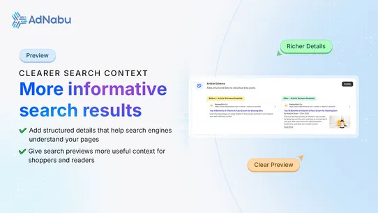 Nabu Schema Pro: Rich Snippets screenshot