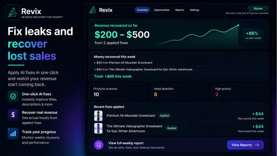 Revix screenshot