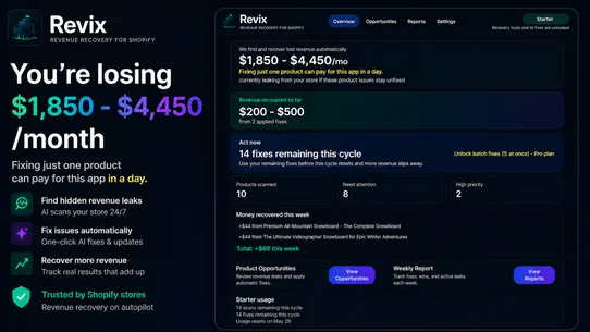 Revix screenshot