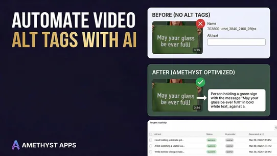 Video SEO Alt Tags &amp; Names screenshot