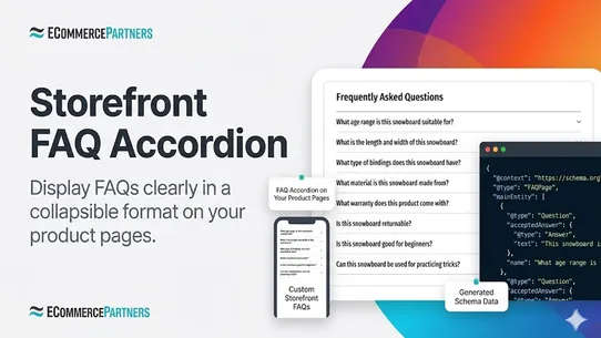 Smart Product FAQ &amp; Schema screenshot