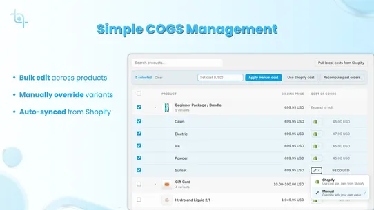 ProfitLens: Profit Analytics screenshot