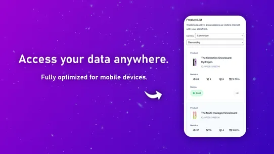 DevoWave Conversion Insights screenshot