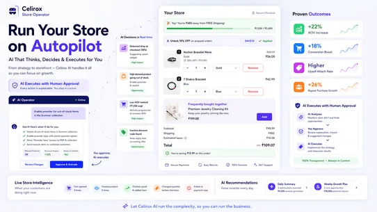 Celirox Store Operator screenshot