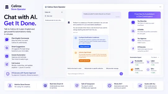 Celirox Store Operator screenshot