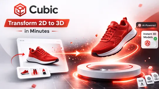 Cubic ‑ Product Images to 3D screenshot